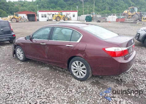 2013 Honda Accord Ex-L V-6 z USA, uszkodzony, nr VIN 1HGCR3F83DA049034